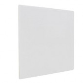 Color Collection Bright Tender Gray 6 in. x 6 in. Ceramic Surface Bullnose Corner Wall Tile-DISCONTINUED