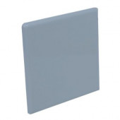 Color Collection Bright Dusk 4-1/4 in. x 4-1/4 in. Ceramic Surface Bullnose Corner Wall Tile-DISCONTINUED
