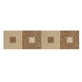 Orion 4 in. x 16 in. Beige Porcelain Listel Floor and Wall Tile-DISCONTINUED