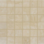 Onyx Sand 12 in. x 12 in. x 10 mm Porcelain Mesh-Mounted Mosaic Tile