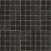 Metalz Palladium-1011 Mosaic Recycled Glass 12 in. x 12 in. Mesh Mounted Tile (5 sq. ft.)