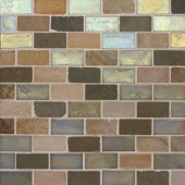 Edgewater 10-5/8 in. x 10-5/8 in. Stone Steps Mosaic Tile-DISCONTINUED