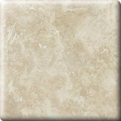 Heathland White Rock 4 in. x 4 in. Glazed Ceramic Bullnose Corner Wall Tile