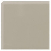 Modern Dimensions Architectural Gray 2-1/4 in. x 2-1/4 in. Ceramic Bullnose Corner Wall Tile-DISCONTINUED