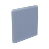 Color Collection Bright Dusk 3 in. x 3 in. Ceramic Surface Bullnose Corner Wall Tile-DISCONTINUED