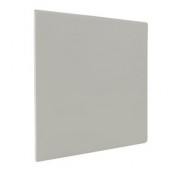 Bright Taupe 6 in. x 6 in. Ceramic Surface Bullnose Corner Wall Tile-DISCONTINUED