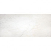 Greecian White 8 in. x 12 in. Polished Marble Floor and Wall Tile (6.67 sq. ft./case)