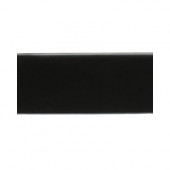 Contempo Classic Black Frosted Glass Tile Sample
