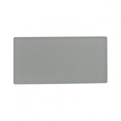 Contempo Bright White Polished Glass Tile - 3 in. x 6 in. Tile Sample-DISCONTINUED