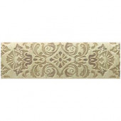 Fashion Accents Tapestry 3 in. x 9 in. Decorative Accent Wall Tile