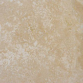 Tuscany Beige 18 in. x 18 in. Honed Travertine Floor and Wall Tile