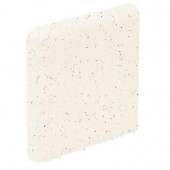 Color Collection Bright Granite 2 in. x 2 in. Ceramic Surface Bullnose Corner Wall Tile-DISCONTINUED