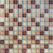 Desertz Gobi-1420 Mosaic Glass Mesh Mounted Tile - 3 in. x 3 in. Tile Sample