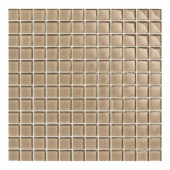 Maracas Mushroom 12 in. x 12 in. 8mm Glass Mesh-Mounted Mosaic Wall Tile (10 sq. ft. / case)-DISCONTINUED