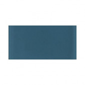 Glass Reflections 3 in. x 6 in. Twilight Blue Glass Wall Tile (4 sq. ft. / case)-DISCONTINUED