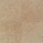 Natural Stone Ashwan Mocha 12 in. x 12 in. Polished Marble Floor and Wall Tile(10 sq. ft. / case)-DISCONTINUED