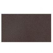 Colour Scheme Artisan Brown Solid 6 in. x 12 in. Porcelain Bullnose Floor and Wall Tile