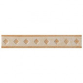 Fresno 10 in. x 1-5/8 in. Beige Ceramic Listel Wall Tile-DISCONTINUED