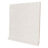 Color Collection Bright Granite 6 in. x 6 in. Ceramic Stackable Right Cove Base Corner Wall Tile-DISCONTINUED