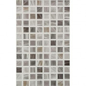Eidos 12 in. x 8 in. Grafito Ceramic Tablet Mosaic Wall Tile