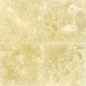 Ivory 6 in. x 6 in. Honed Travertine Floor and Wall Tile (1 sq. ft. / case)