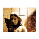 Angel1 24 in. x 18 in. Tumbled Marble Tiles (3 sq. ft. /case)