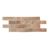 Union Square Heirloom Rose 2 in. x 8 in. Ceramic Paver Floor and Wall Tile (6.25 sq. ft. / case)
