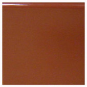 Terra Cotta 4-1/4 in. x 4-1/4 in. Ceramic Surface Bullnose Wall Tile