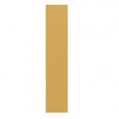 Colour Scheme Sunbeam Solid Porcelain 1 in. x 6 in. Porcelain Cove Base Corner Trim Floor and Wall Tile