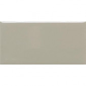 Modern Dimensions Matte Architectural Gray 4-1/4 in. x 8-1/2 in. Ceramic Wall Tile (10.63 sq. ft. / case)