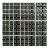Maracas Evergreen 12 in. x 12 in. 8mmGlass Mesh-Mounted Mosaic Wall Tile (10 sq. ft. / case)-DISCONTINUED