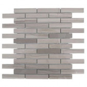 Athens Grey 12 in. x 12 in. x 8 mm Polished Marble Floor and Wall Tile
