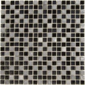 Dancez Fandango Stone and Glass Blend 12 in. x 12 in.Mesh Mesh Mounted Floor & Wall Tile (5 sq. ft.)