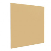Matte Camel 6 in. x 6 in. Ceramic Surface Bullnose Corner Wall Tile-DISCONTINUED