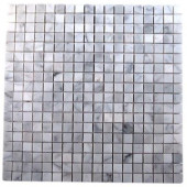 Oriental Squares 12 in. x 12 in. x 8 mm Marble Floor and Wall Tile
