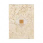 Brancacci Windrift Beige 9 in. x 12 in. Ceramic Accent Wall Tile-DISCONTINUED