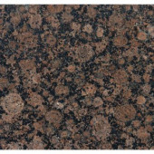 Baltic Brown 18 in. x 18 in. Polished Granite Floor and Wall Tile (13.5 sq. ft. / case)
