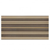 Identity Gold/Brown Fabric 12 in. x 24 in. Porcelain Decorative Accent Floor and Wall Tile-DISCONTINUED
