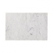 Carrara 8 in. x 12 in. Honed Marble Floor/Wall Tile (4 sq. ft. /case)