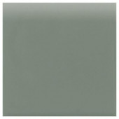 Semi-Gloss Cypress 4-1/4 in. x 4-1/4 in. Ceramic Bullnose Wall Tile