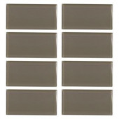 Fieldstone Gloss 3 in. x 6 in. Glass Wall Tile (8 pieces/1 sq. ft./1 pack)