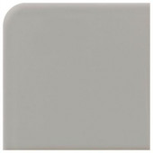 Modern Dimensions Gloss Desert Gray 4-1/4 in. x 4-1/4 in. Ceramic Surface Bullnose Corner Wall Tile