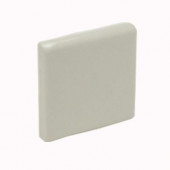 Color Collection Bright Bone 2 in. x 2 in. Ceramic Surface Bullnose Corner Wall Tile