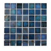 Bahama Blue Glass Tile Sample