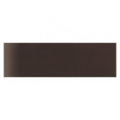 Modern Dimensions Cityline Kohl 2-1/8 in. x 8-1/2 in. Ceramic Bullnose Wall Tile-DISCONTINUED