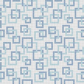 Links Cool Motif 24 in. x 24 in. Glass Wall and Light Residential Floor Mosaic Tile