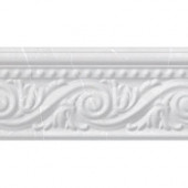 Listel Pisa 4 in. x 8 in. Blanco Ceramic Accent Tile-DISCONTINUED