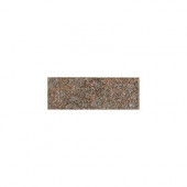 Castanea Porfido 3 in. x 10-1/2 in. Porcelain Bullnose Floor and Wall Tile - DISCONTINUED