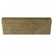 Coliseum 2 in. x 7 in. Athens Ceramic V-cap Floor and Wall Tile-DISCONTINUED