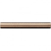 3/4 in. x 6 in. Cast Metal Pencil Liner Classic Bronze Tile (10 pieces / case) - Discontinued